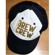 VICTORIA&apos;S SECRET PINK Milwaukee Brewers Brew Crew BLING Baseball Hat Cap NEW  eb-35347624